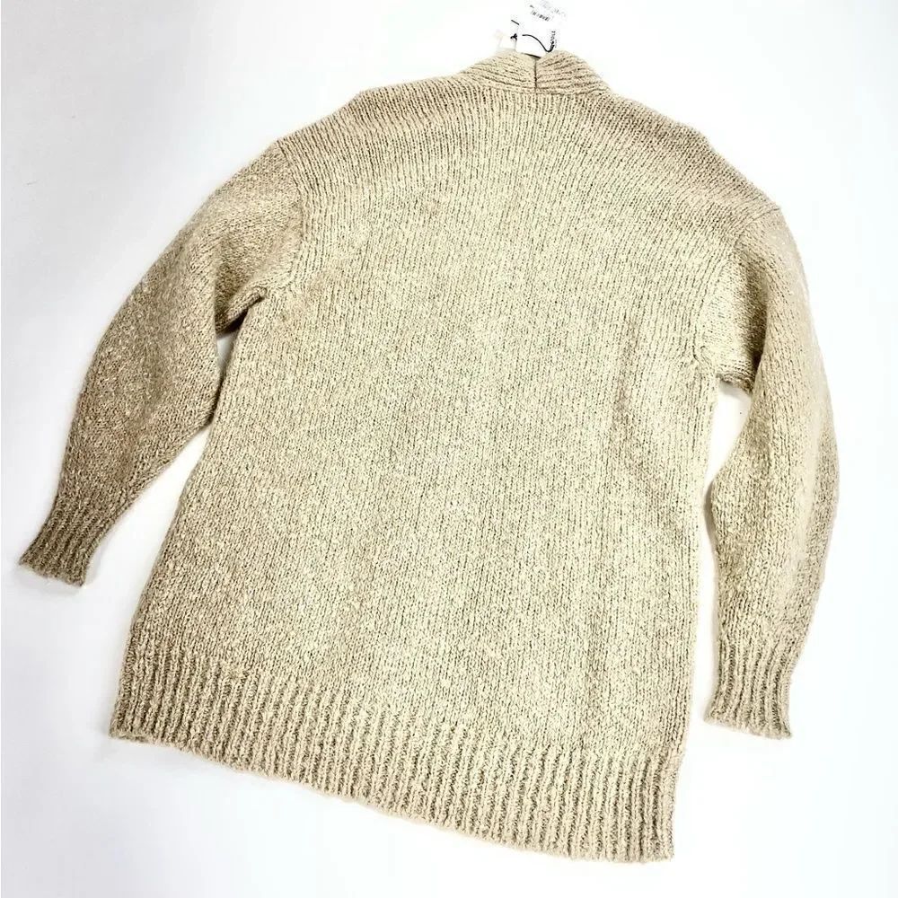 Isabel Marant Etoile Scott Cardigan brown alpaca button front 38 - Picture 2 of 11